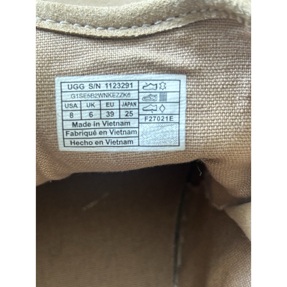 UGG Marin Bootie Chestnut Suede Platform Lace Up Women Boots Sz 8 (1123291) - Picture 6 of 6